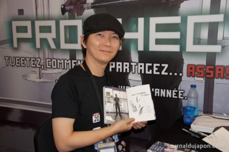 Tetsuya Tsutsui à Japan Expo - Photo Céline Maxant Tetsuya Tsutsui à Japan Expo - Photo Céline Maxant