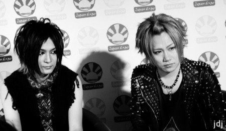 Sakito et Yomi du groupe Nightmare --Photo Paul Ozouf-- Sakito et Yomi du groupe Nightmare --Photo Paul Ozouf--