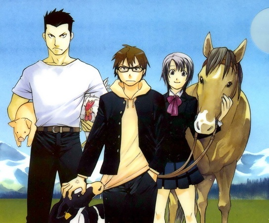 Silver Spoon, manga élevé au grain