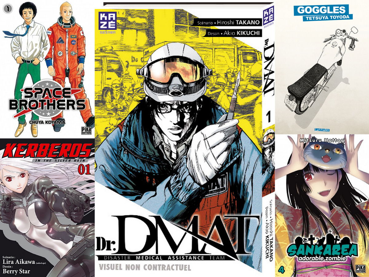Sélection manga : on fait le plein, pour la toussaint !
