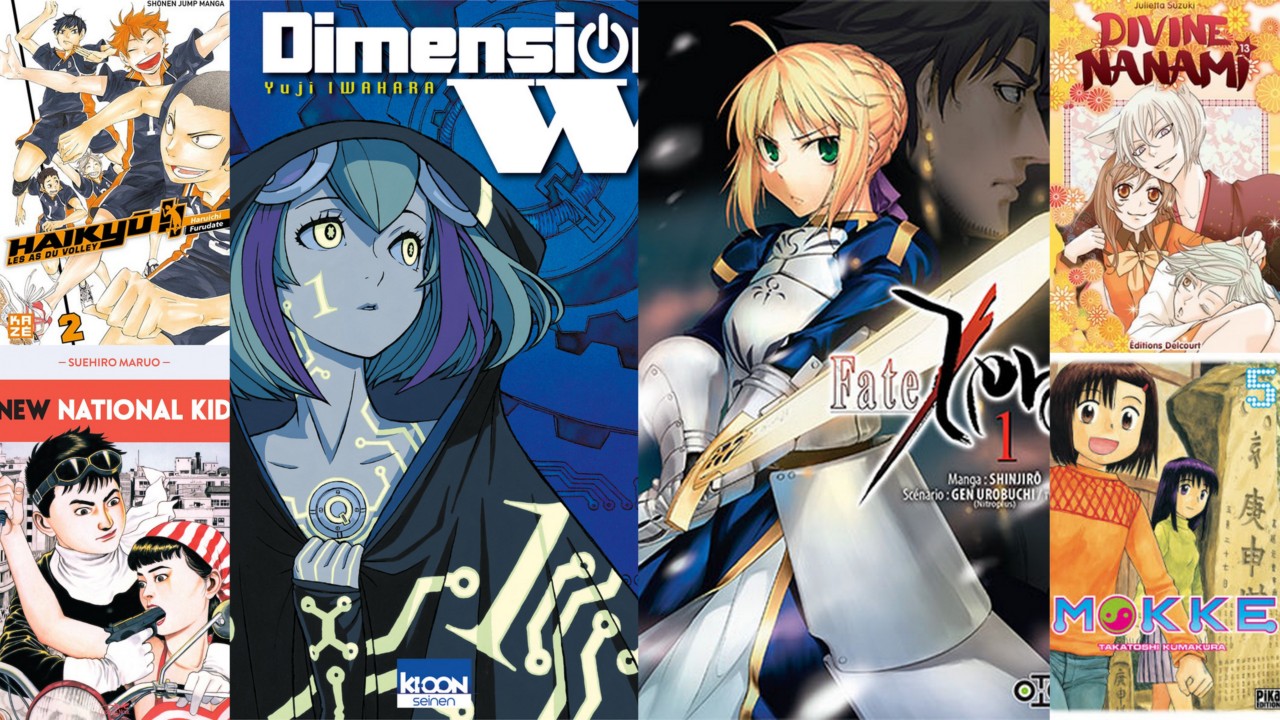 Sélection de février : hiver pluvieux, mangas heureux !