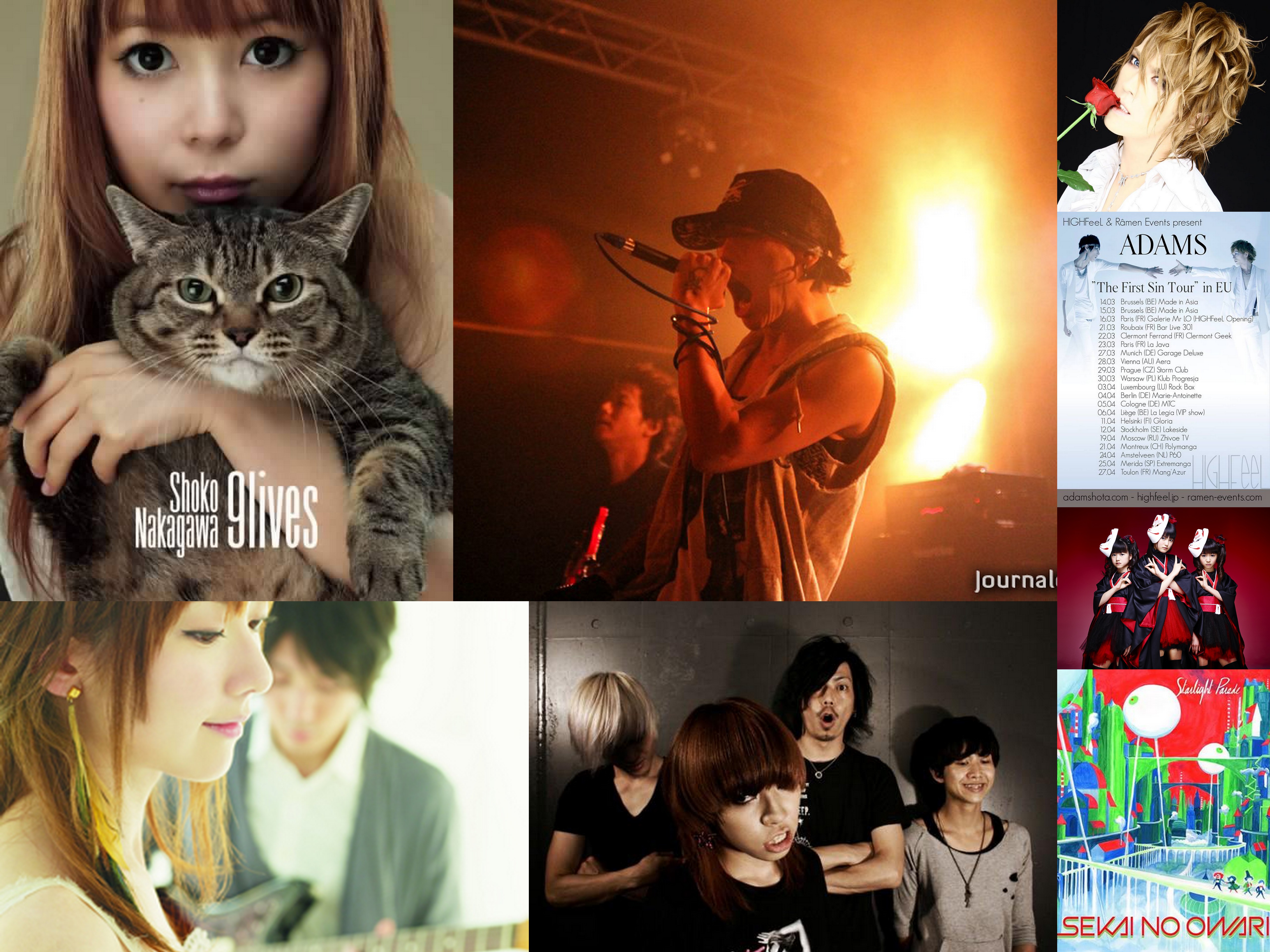 J-music – le récap&rsquo; : Le printemps chante