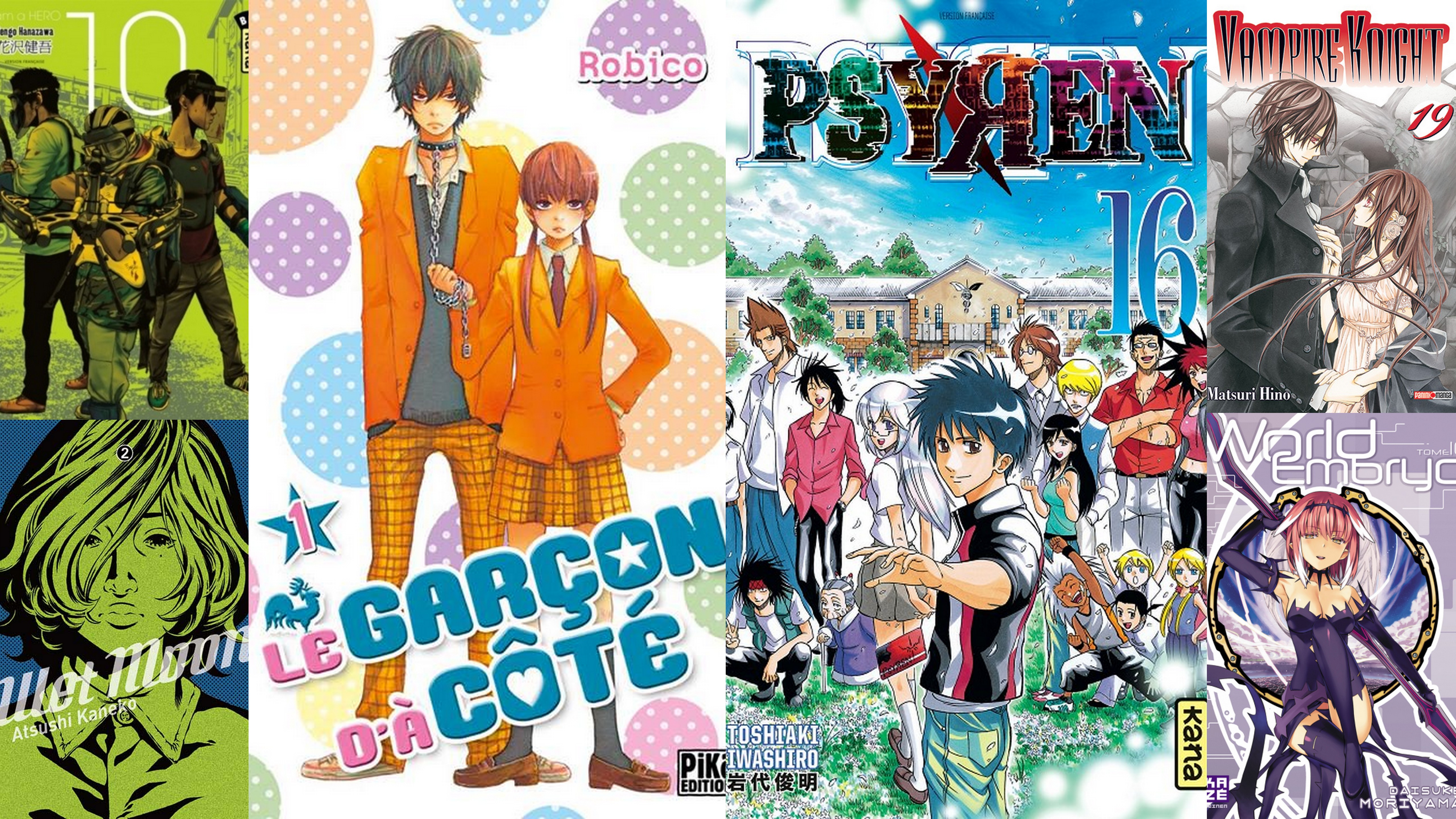 Sélection manga d&rsquo;avril : de vos lectures ne perdez pas le fil !