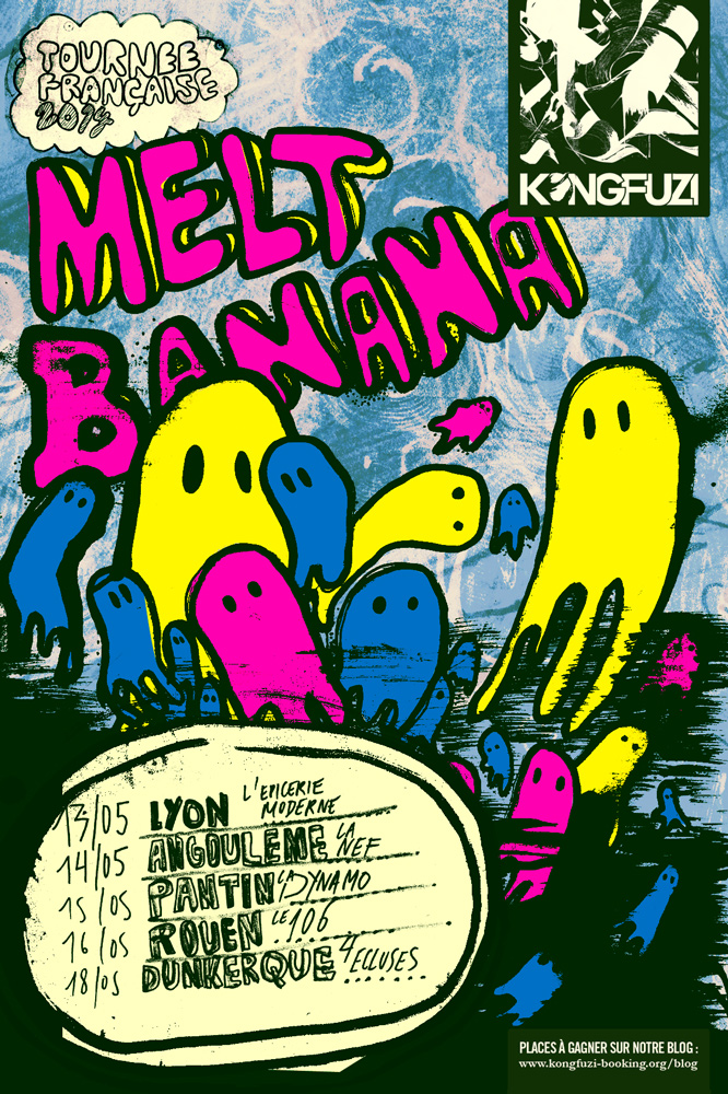 [Concours] Melt Banana, un concert qui vous donnera la banane !