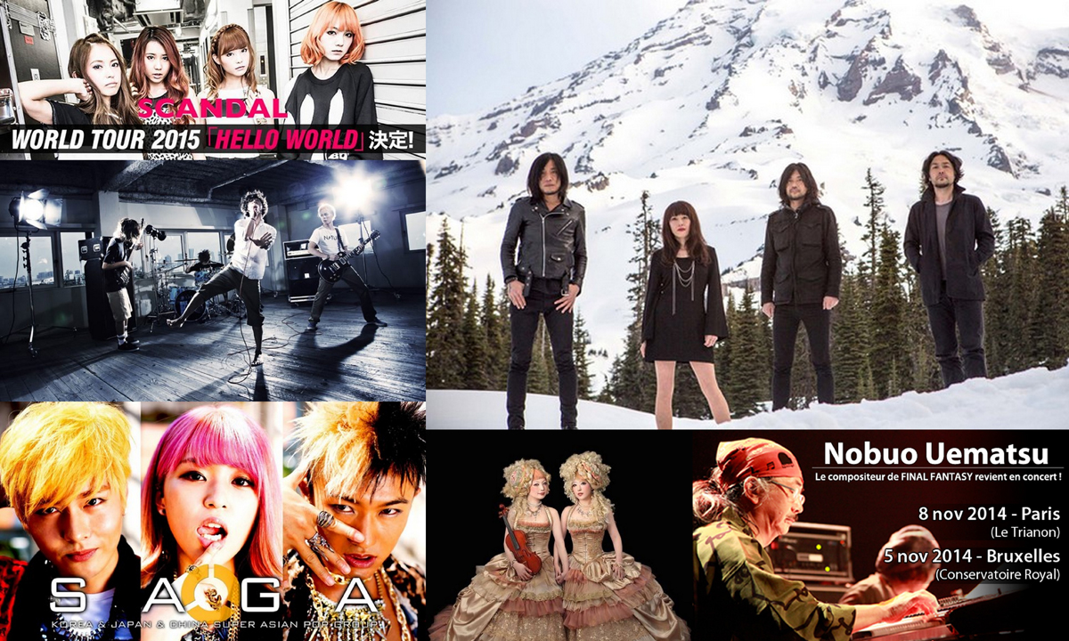 J-music – le récap&rsquo; : l&rsquo;actualité des concerts