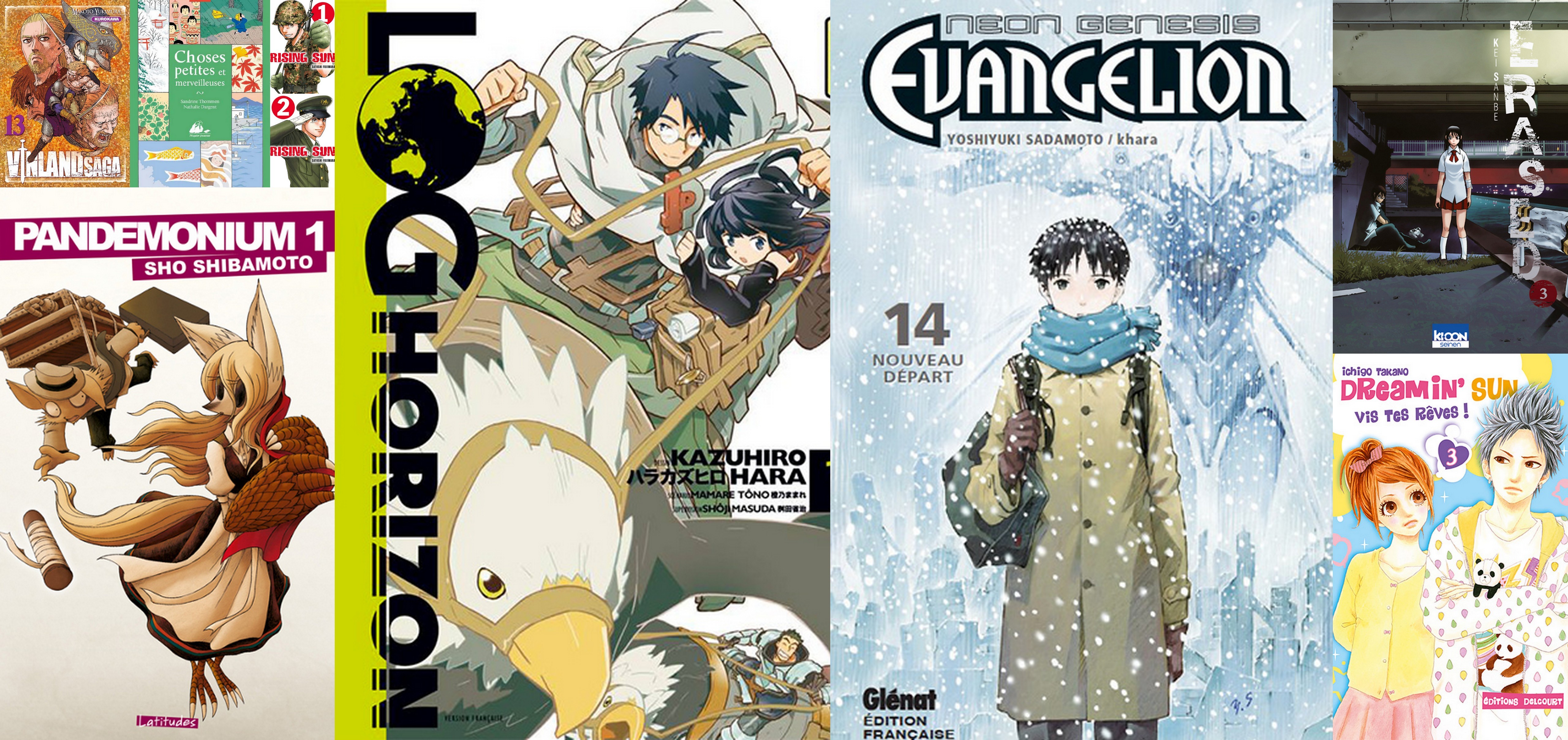 Sélection de novembre, des manga contre le froid
