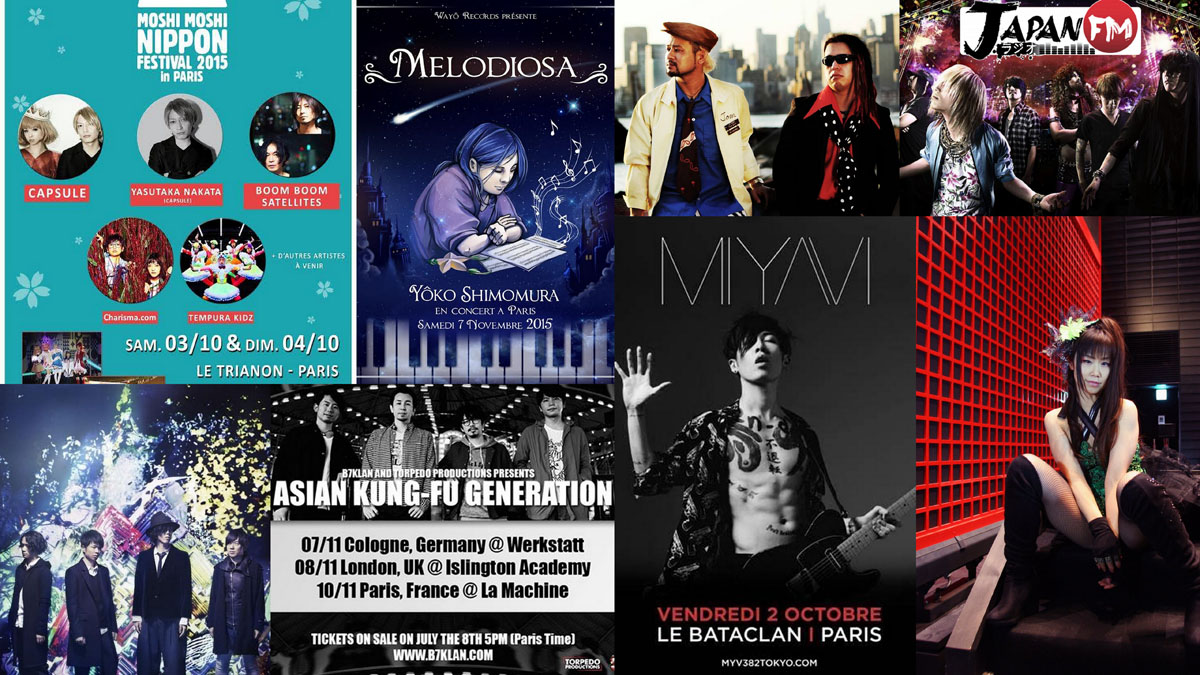 J-music – le récap’ : Une rentrée déjà bien remplie !