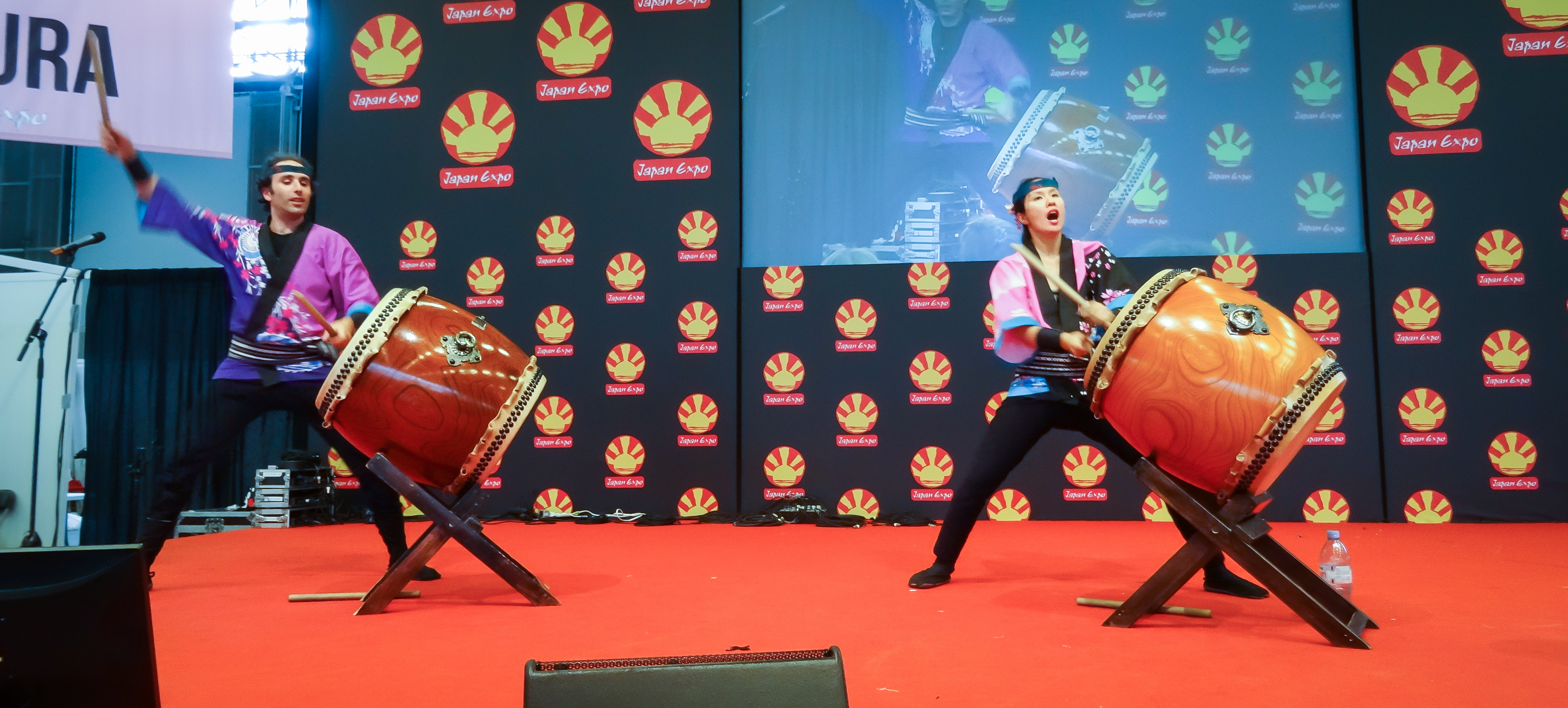 A la découverte des tambours taiko et de la danse awa odori
