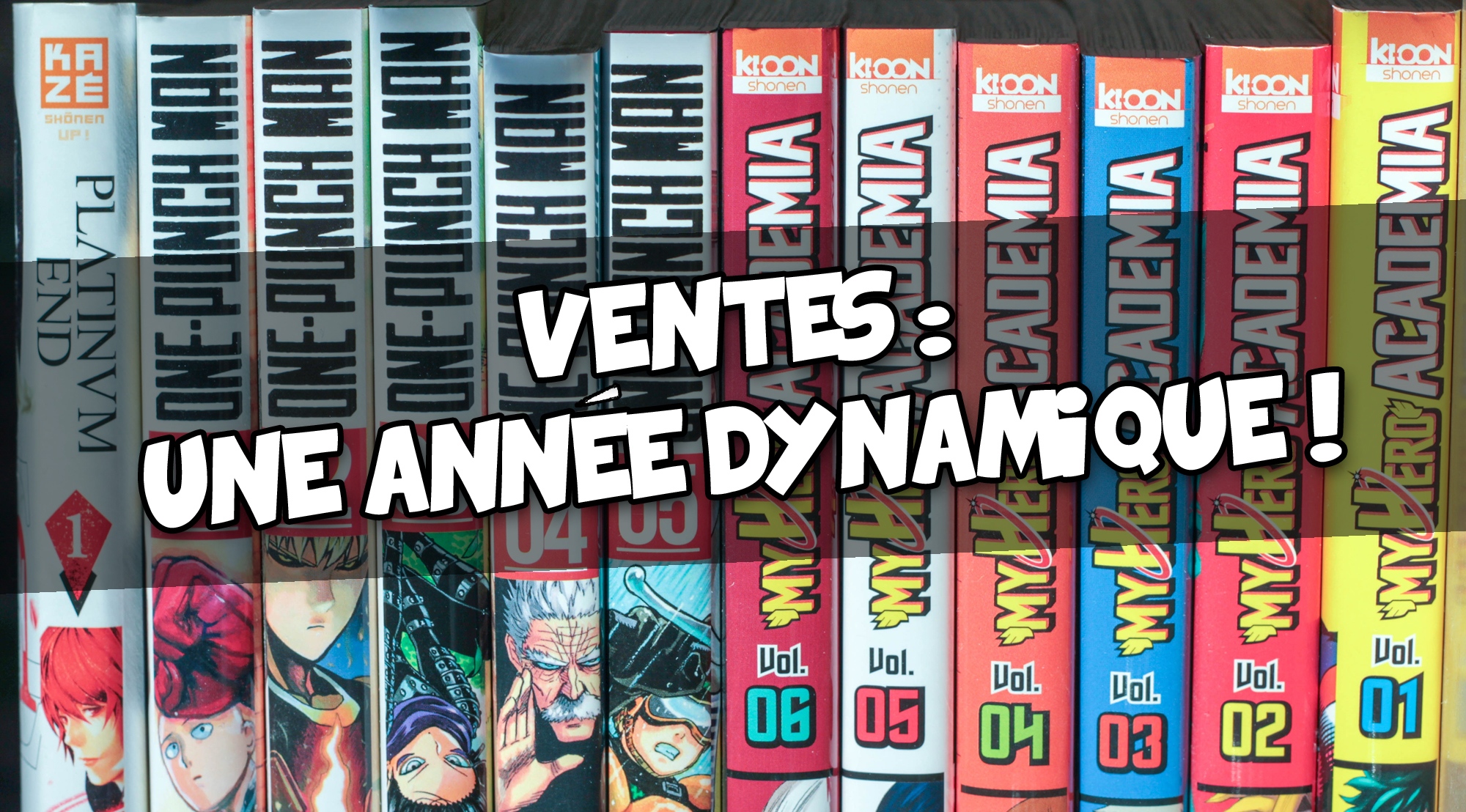 [Bilan Manga 2016] Ventes : une année dynamique !