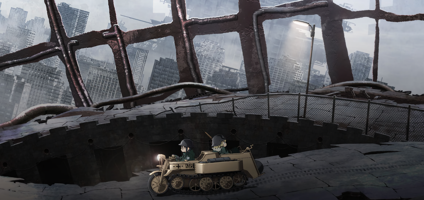 Girls Last Tour : promenade après la fin du monde