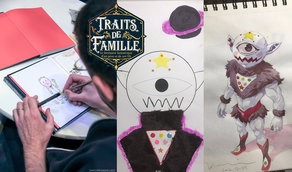 [Interview] Thomas Romain, dessins en famille