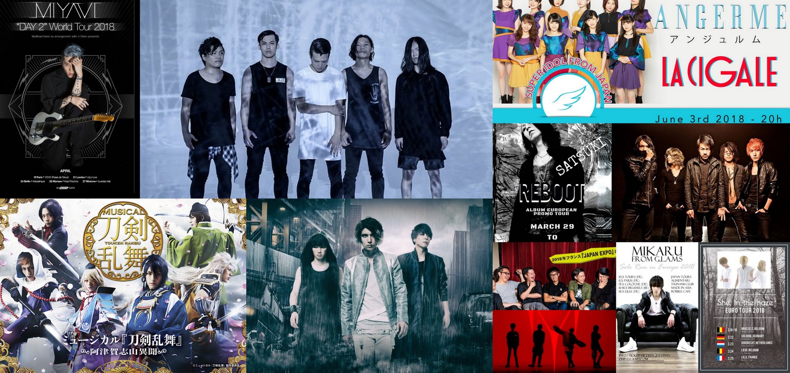 Agenda Jmusic : Bientôt le printemps !
