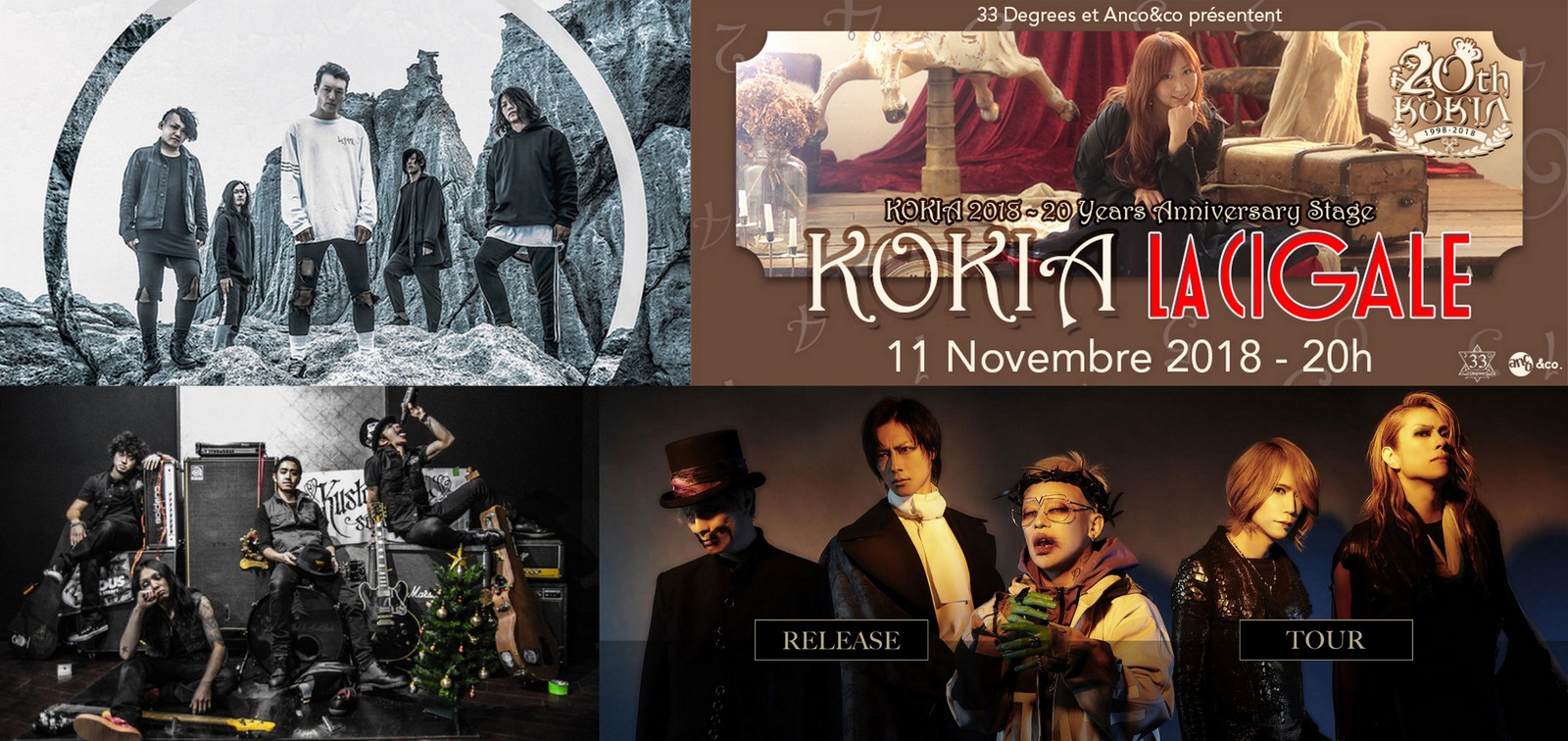 Agenda Jmusic : des bonnes nouvelles pour 2018 !