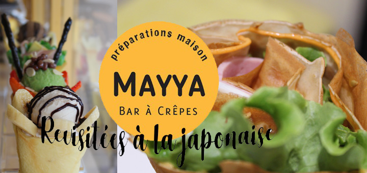 Mayya bar à crêpes, revisitées à la japonaise !