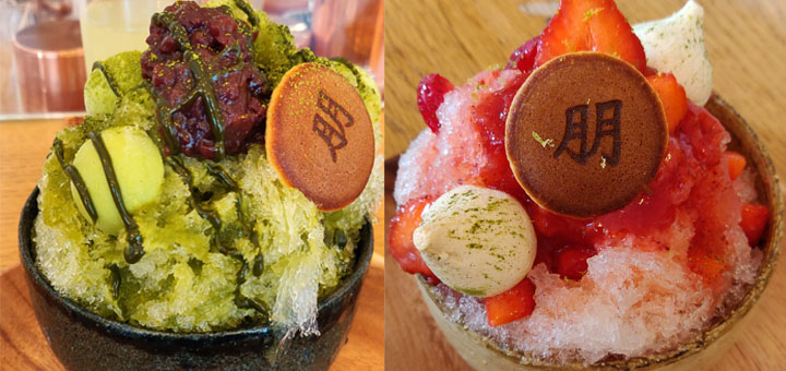 Le kakigori, fraîcheur garantie !