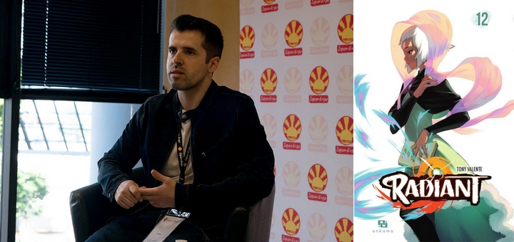 Retour sur Radiant avec Tony Valente à Japan Expo 2019