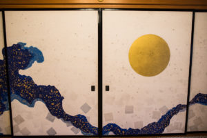 Des pièces magnifiquement décorées dans le Kuonji. Crédits photo : Pascal Voglimacci ©journaldujapon.com – Tous droits réservés.
