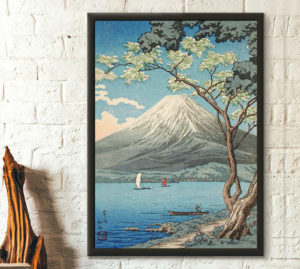 Vue du mont Fuji depuis le lac Yamanaka de Takahashi Hiroaki