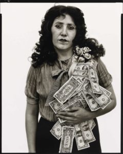 Petra Alvarado, ouvrière en usine à El Paso (Texas) le jour de son anniversaire (22/04/1982)