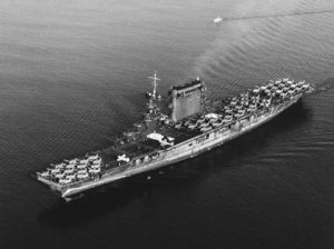 Le Lexington le 14 octobre 1941