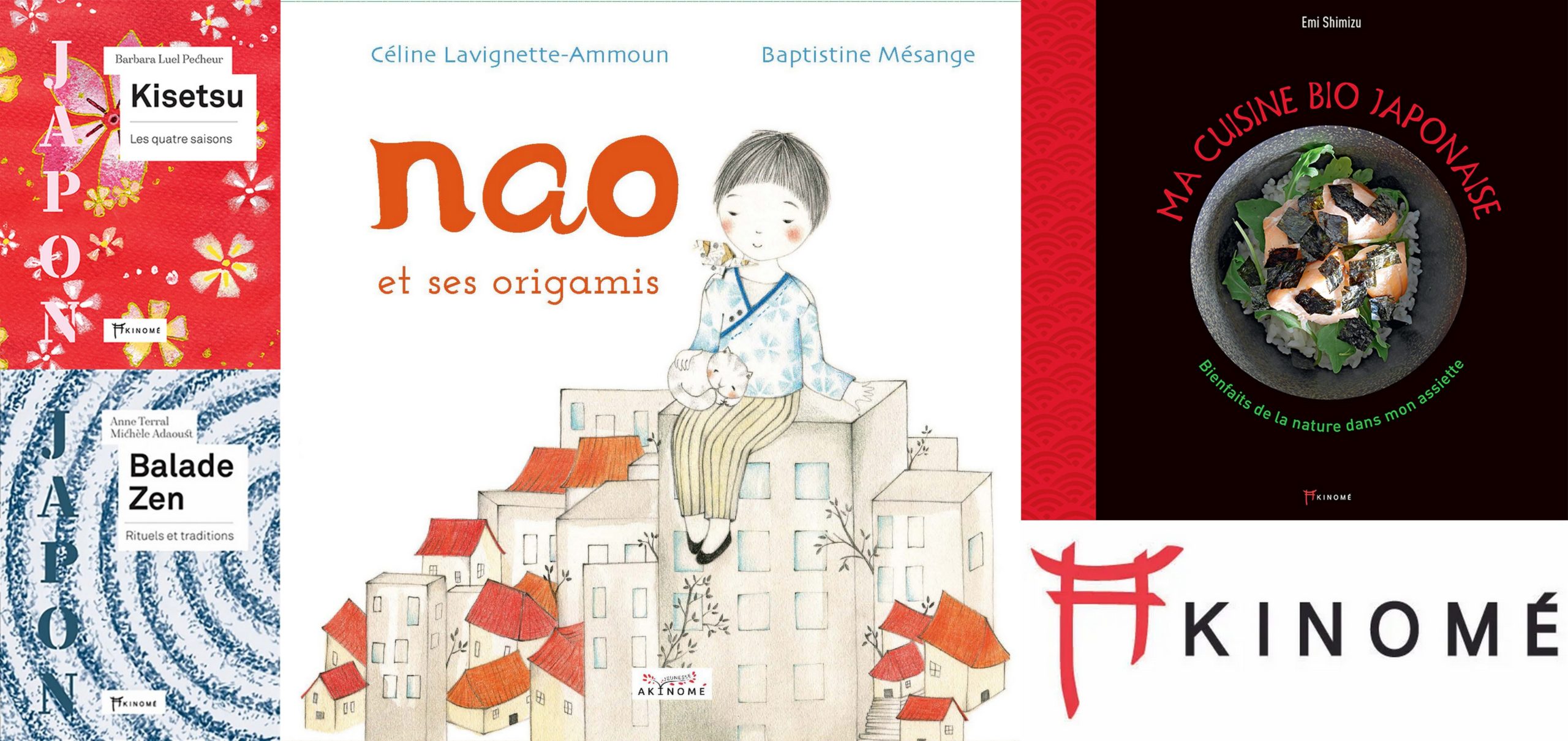 Les éditions Akinomé : voyage en Asie, passion du Japon