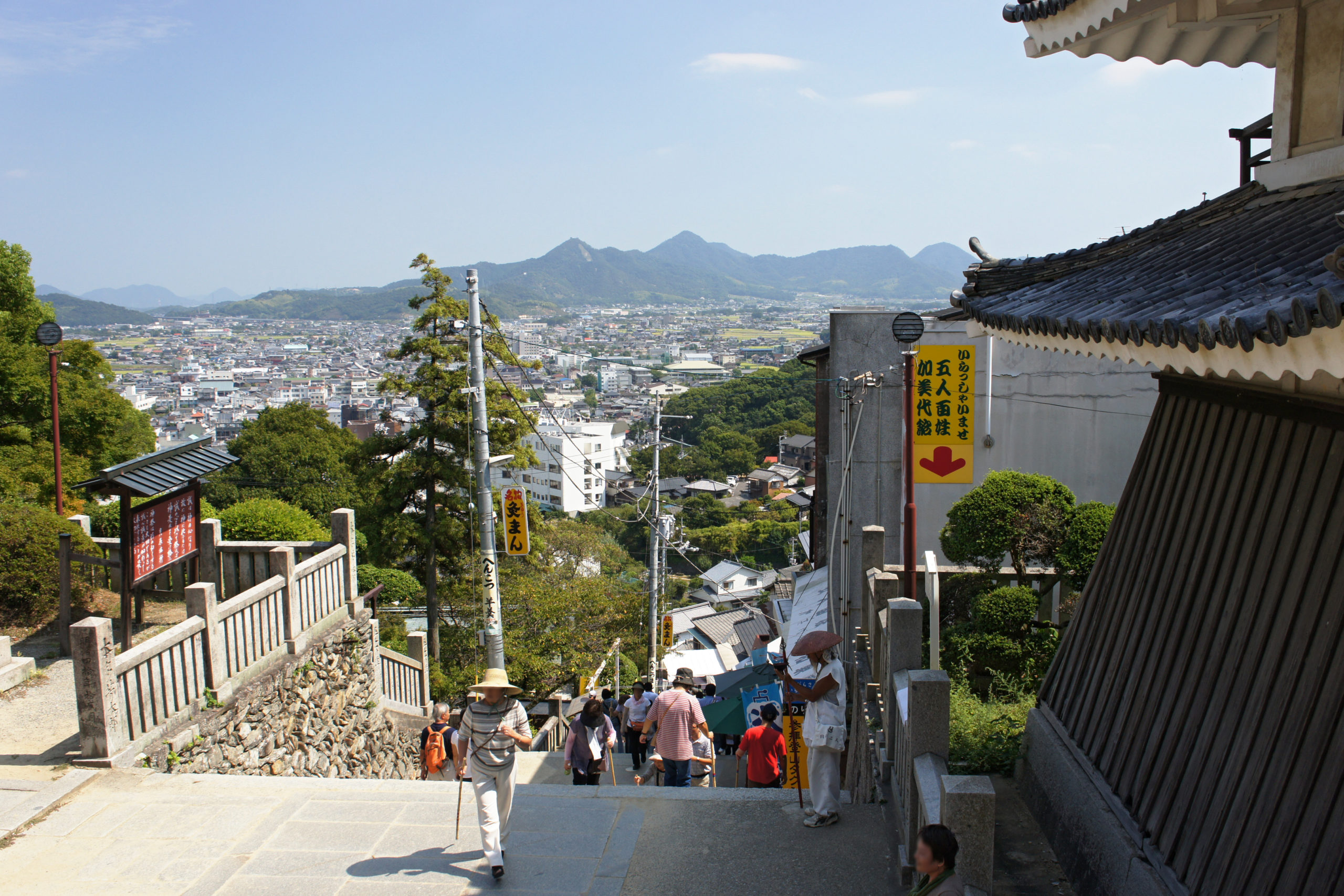 Kotohira, un petit bijou sur la route de Shikoku
