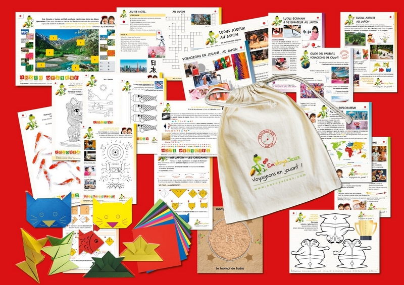 [Concours] Envoyajeux : le pochon ludique et éco-responsable pour découvrir le Japon !