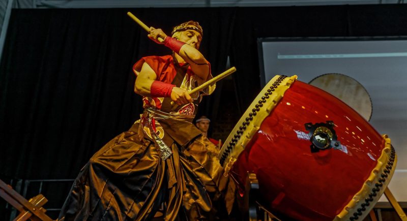 Rencontre avec Kichigaï Taïko, The drum&rsquo;s energy