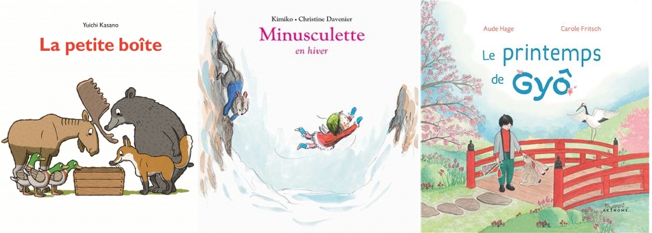 Petite sélection jeunesse pour le printemps…