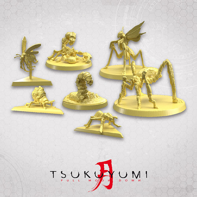 Figurines de la Nuée Noire