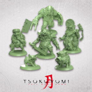 Figurines des Seigneurs Sangliers