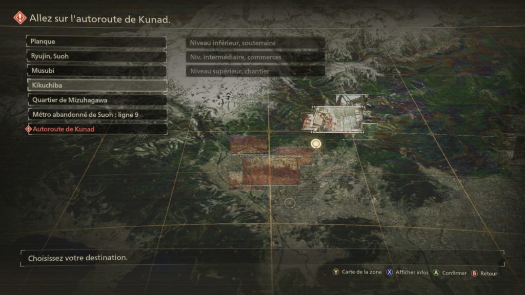 Scarlet Nexus - Map