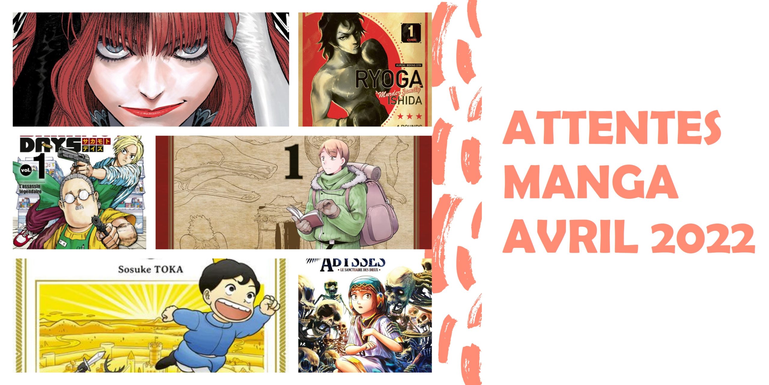 [Attentes Mangas] En avril, au tour des mangas de fleurir !