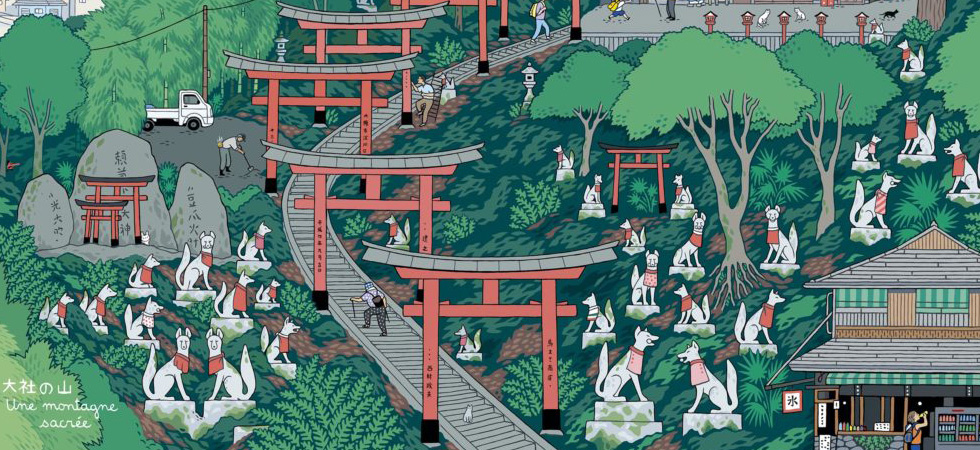 Une journée au Japon de Sandrine Thommen : plongée pour petits et grands dans les paysages japonais !