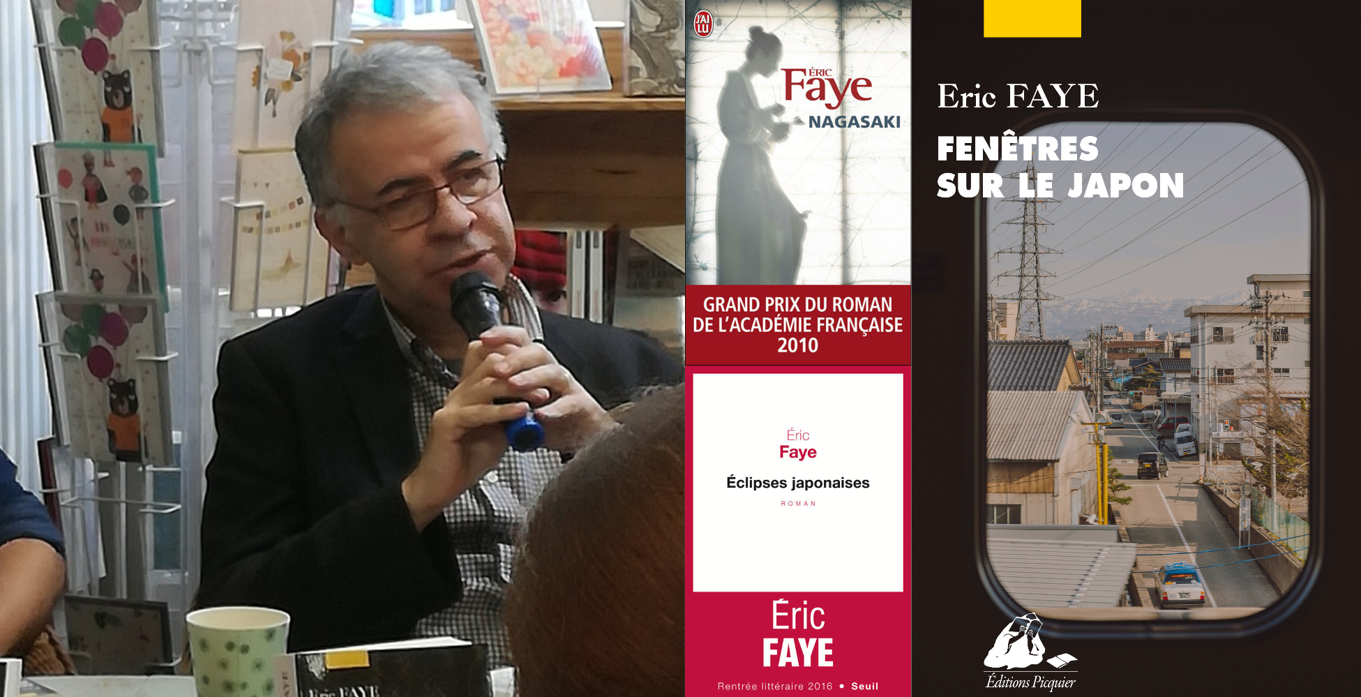 Rencontre avec Eric Faye, l’écrivain-explorateur du Japon