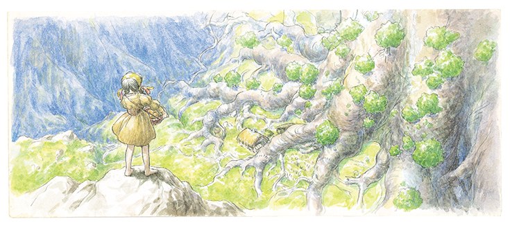 Le Grand Arbre au centre du monde de Makiko Futaki, la Dame de Ghibli