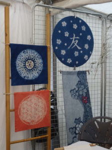 Teinture Shibori