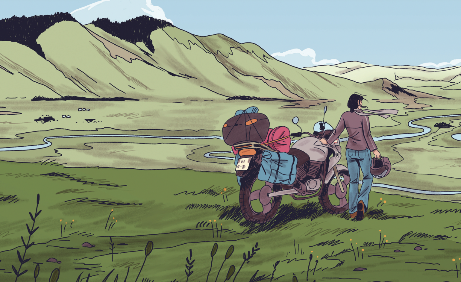 Back to Japan : l&rsquo;aventure en bulles d&rsquo;une femme et de sa moto