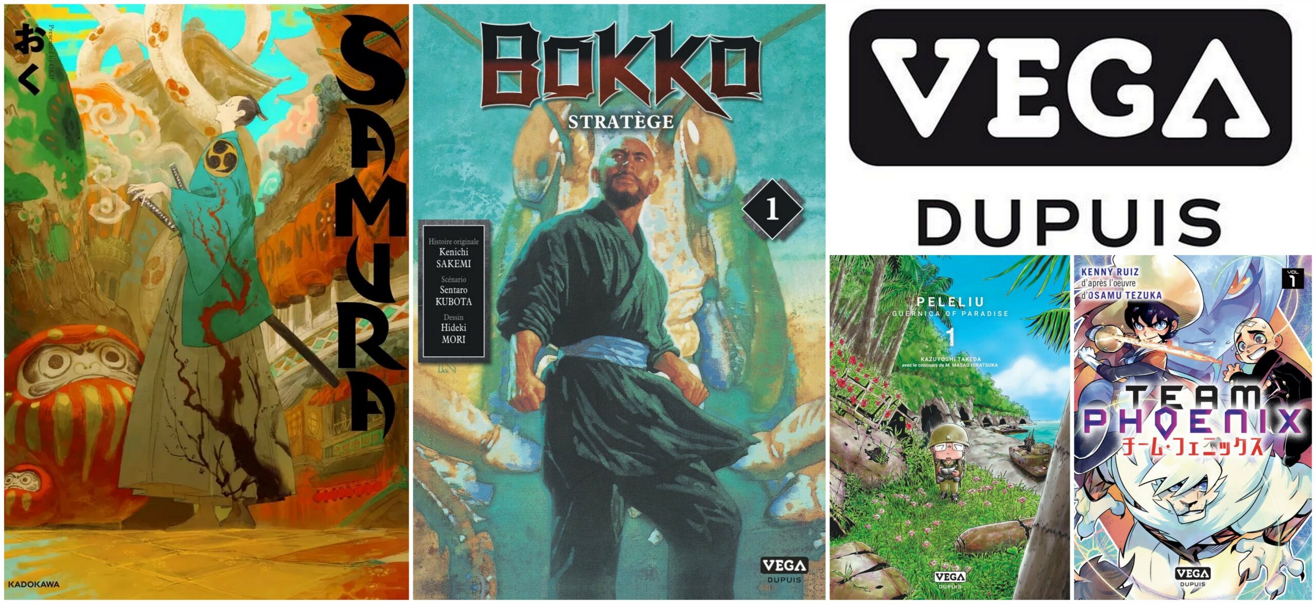 Trois ans de manga au sein de Dupuis : les éditions Vega s&rsquo;ouvrent à de nouveaux horizons.