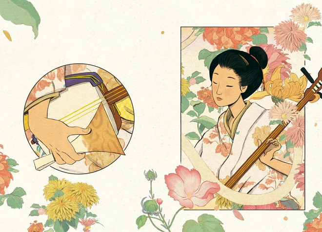 Shamisen : quand la culture et la musique japonaise se dessinent