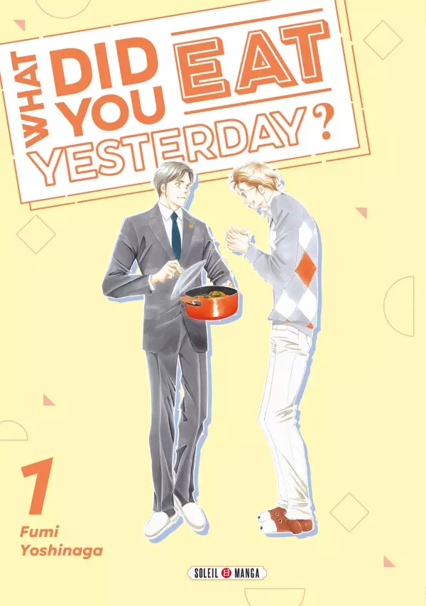 What did you eat yesterday - Soleil Manga