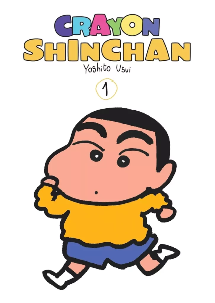 Couverture du tome 1 de Crayon Shinchan, édité par Mangetsu